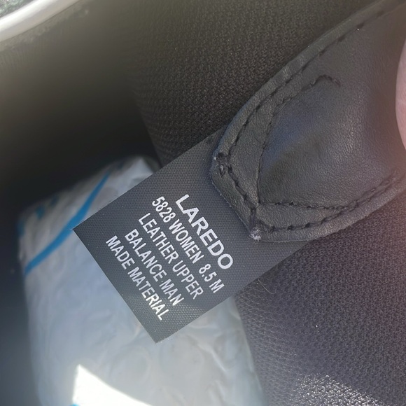 Laredo Stargazer leather western boots with embroidered stars 8.5 medium women - Picture 16 of 16